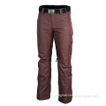 Ladies Dark Red Waterproof Ski Trousers